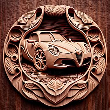 3D model Alfa Romeo 4C (STL)